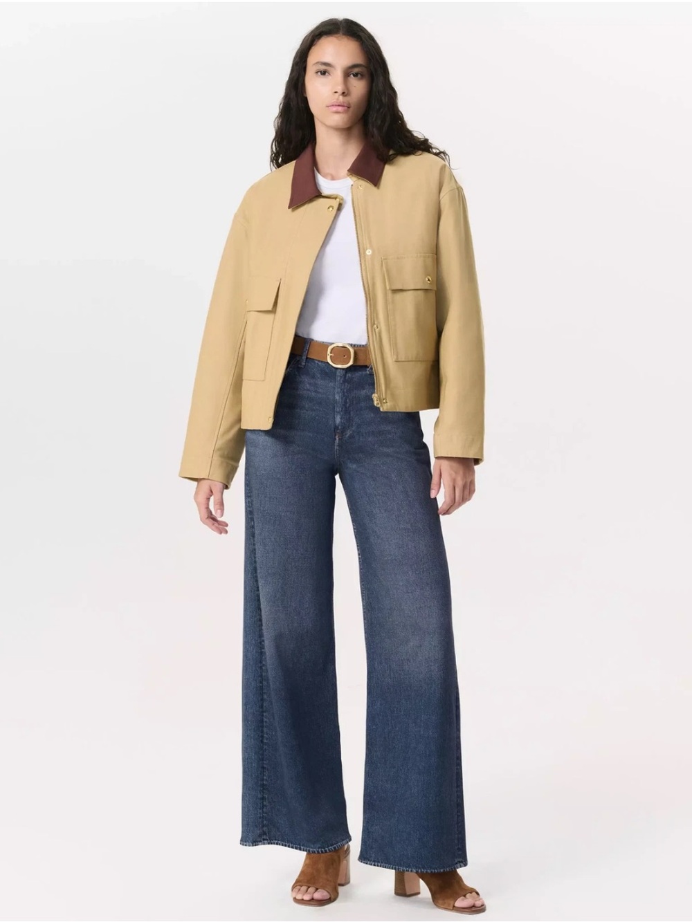 NEW! RAG & BONE Miramar Sofie Wide-Leg Pant in Kimber Size 28 - Picture 2 of 6